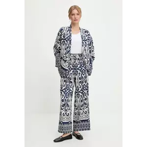 Answear Lab sacou și pantaloni culoarea albastru marin imagine