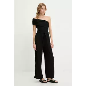 Answear Lab bluză și pantaloni culoarea negru imagine