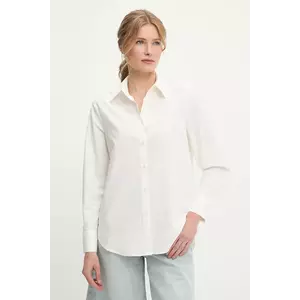 Answear Lab camasa culoarea alb, cu guler clasic, relaxed imagine