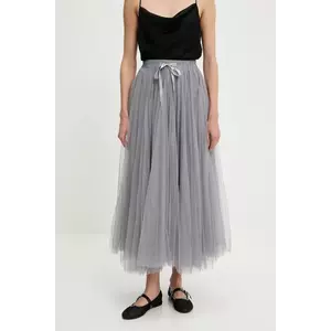 Answear Lab fusta culoarea gri, maxi, evazati imagine