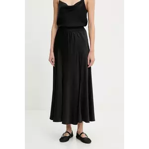Answear Lab fusta culoarea negru, maxi, evazati imagine
