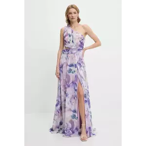 Answear Lab rochie culoarea violet, maxi, evazati imagine