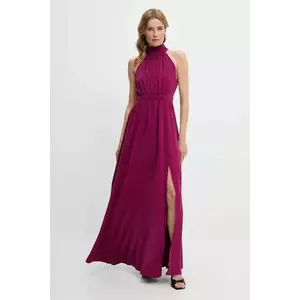 Answear Lab rochie culoarea roz, maxi, evazati imagine