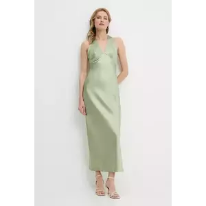 Answear Lab rochie culoarea verde, maxi, mulata imagine