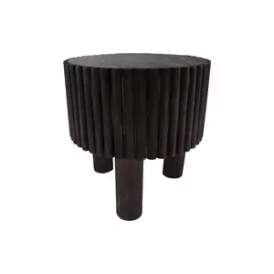 home & lifestyle masă pliantă cu tavă culoarea maro imagine