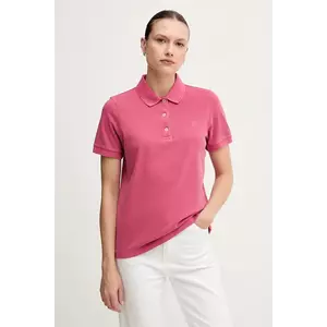 Marc O'Polo tricou polo culoarea roz, 504237153013 imagine