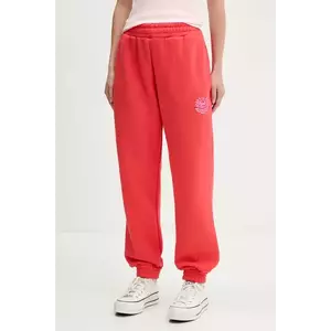 Rip Curl pantaloni de trening culoarea rosu, cu imprimeu, 045WPA imagine
