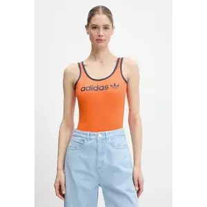 adidas Originals body Graphic Body culoarea portocaliu, JC7767 imagine