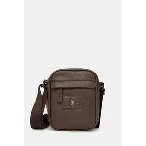 U.S. Polo Assn. borsetă Birmingham culoarea maro, BEUXB8735MVP imagine