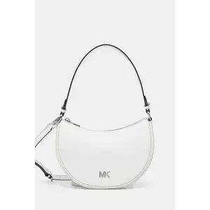 MICHAEL Michael Kors poșetă de piele culoarea alb, 32S5S8QU1L imagine