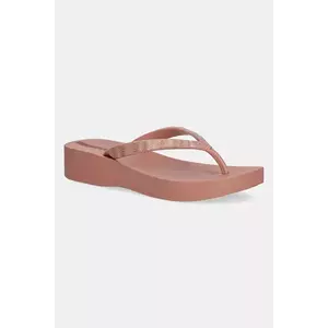 Ipanema șlapi MESH X PLAT culoarea roz, toc pana, 83612-BB802 imagine