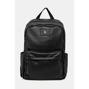 U.S. Polo Assn. rucsac Birmingham culoarea negru, mare, uni, BEUXB8733MVP imagine