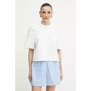 Ivy Oak bluză ELISABETH ANN culoarea alb, uni, IO112366 imagine