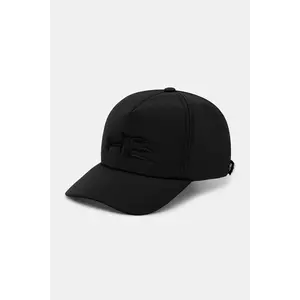 Heliot Emil șapcă culoarea negru, cu imprimeu, SS25_M_16_050_BLK01_CO imagine