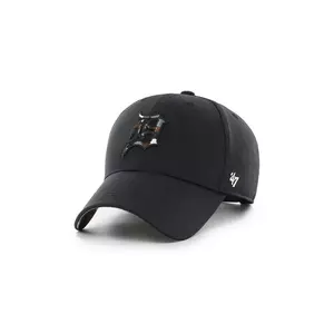 47 brand șapcă de baseball din bumbac MLB Detroit Tigers culoarea negru, cu imprimeu, B-DGTSM09CTP-BK imagine