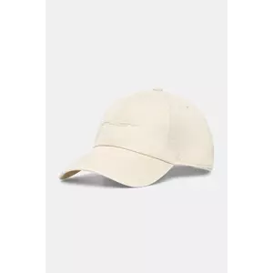 Oakley șapcă de baseball din bumbac culoarea bej, uni, FOS901221 imagine