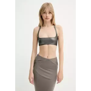 Rick Owens Lilies top culoarea gri, LI01E4100GVIL imagine