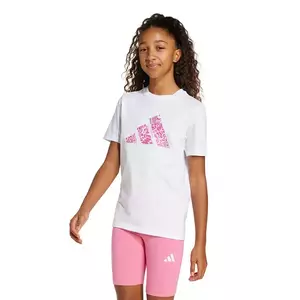 adidas tricou de bumbac pentru copii culoarea alb, JI6731 imagine