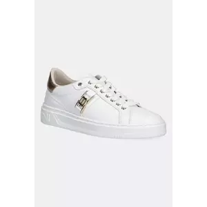 Baldinini sneakers din piele culoarea alb, D5E812T1VTVL imagine