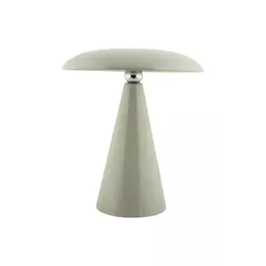 Leitmotiv lampă de masă led fără fir Phoebe culoarea gri imagine