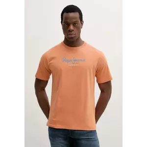 Pepe Jeans tricou din bumbac Eggo culoarea verde, cu imprimeu, PM508208 imagine