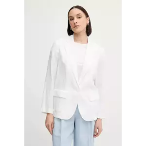 Sisley sacou de in culoarea alb, un singur rand de nasturi, neted imagine