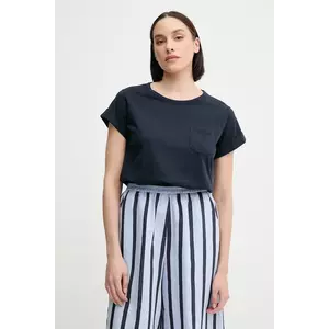 Sisley tricou din bumbac culoarea roz imagine