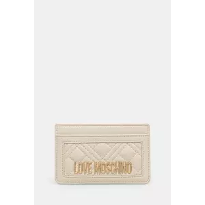Love Moschino carcasă cardului culoarea bej, JC5659PP0MLA0110 imagine