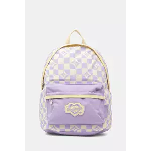 Doughnut rucsac Plus One Mini Kaleido culoarea violet, mic, cu imprimeu, D349MKD-000194 imagine