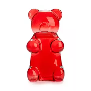 Balvi castron de zahar Yummy Bear 250 ml culoarea rosu imagine