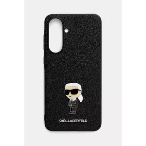 Karl Lagerfeld carcasă de telefon Samsung Galaxy A56 culoarea negru, KLHCSA56GKNPSK imagine