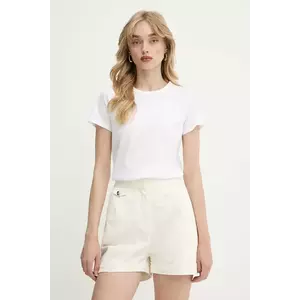 BOSS tricou din bumbac femei, culoarea alb, 50537598 imagine