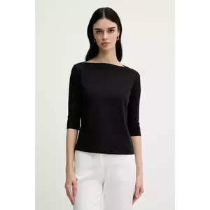 Sisley tricou culoarea albastru marin imagine