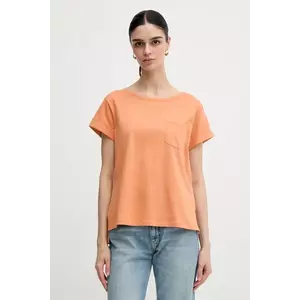 Sisley tricou din bumbac culoarea roz imagine