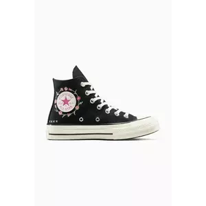 Converse teniși Chuck 70 culoarea negru, A15083C imagine