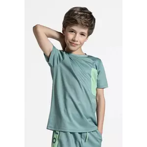 Lemon Explore tricou sport culoarea verde, cu imprimeu, ACTIVE BOY imagine