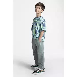 Lemon Explore pantaloni culoarea verde, neted, ACTIVE BOY imagine