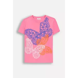 Coccodrillo tricou culoarea roz, EVERYDAY GIRL imagine