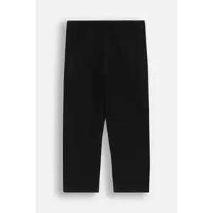 Coccodrillo leggins din bumbac culoarea negru, EVERYDAY GIRL imagine