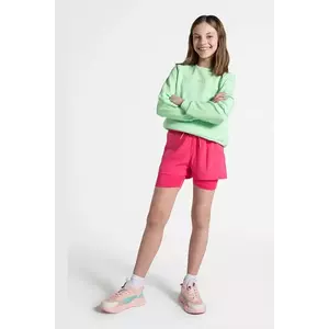 Lemon Explore pantaloni scurți culoarea roz, neted, talie reglabila, ACTIVE GIRL imagine