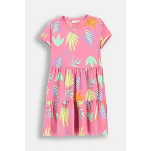 Coccodrillo rochie culoarea roz, mini, drept, EVERYDAY GIRL imagine