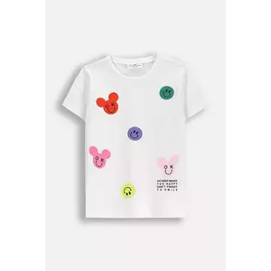 Coccodrillo tricou culoarea alb, EVERYDAY GIRL imagine