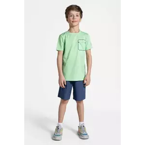 Lemon Explore pantaloni scurți culoarea bleumain, talie reglabila, ACTIVE BOY imagine