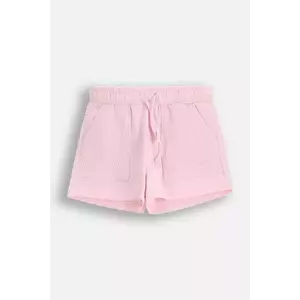 Coccodrillo pantaloni scurți culoarea roz, neted, talie reglabila, HOLIDAY SPLASH GIRL KIDS imagine
