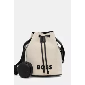 BOSS poșetă culoarea bej, 50541492 imagine