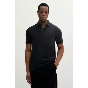 Karl Lagerfeld tricou polo culoarea bleumarin, uni, 552221.745750 imagine