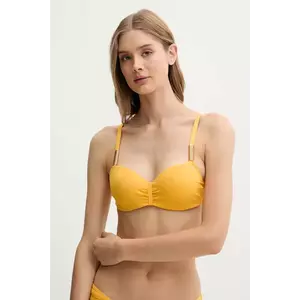 Chantelle sutien de baie ICON culoarea galben, cupa usor rigidizata, C16VN5 imagine