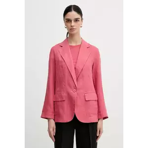 Sisley sacou de in culoarea alb, un singur rand de nasturi, neted imagine