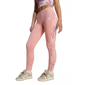 adidas Originals leggins copii culoarea portocaliu, cu imprimeu, JD2946 imagine