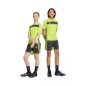 adidas Performance pantaloni scurți culoarea gri, cu imprimeu, talie reglabila, JW0471 imagine